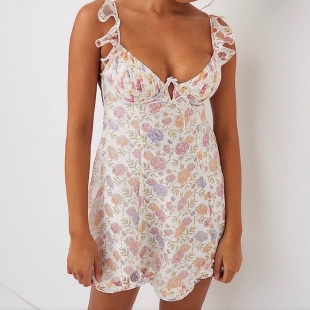 For Love & Lemons Rosie Slip Dress